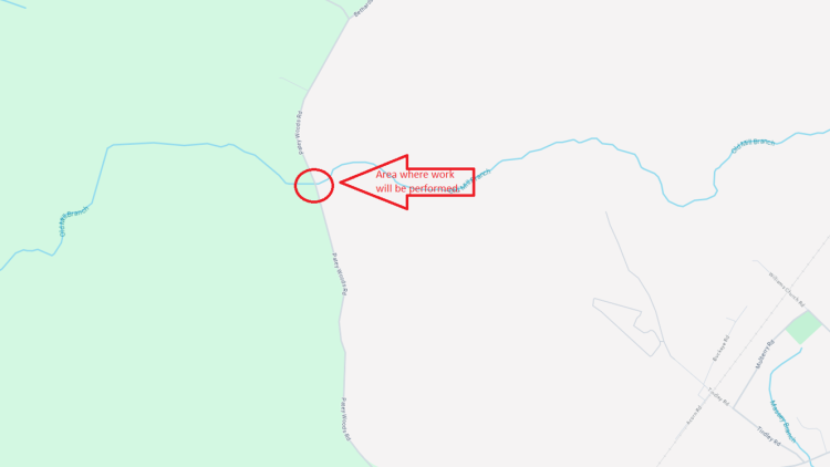 PateyWoods Rd Closure