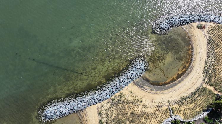 Drone Photo of Selsey Road Restoration 
